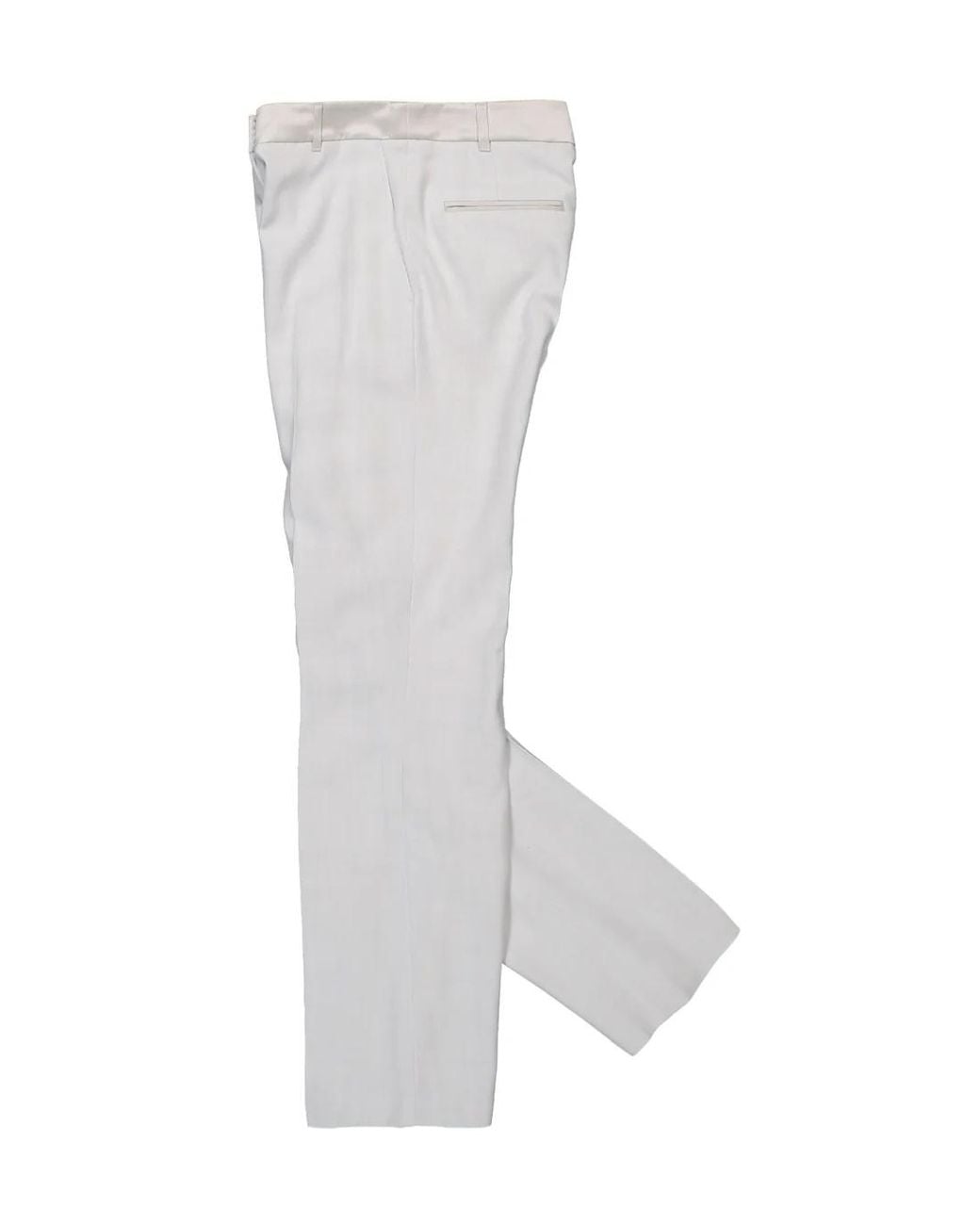 Casablanca White Belt Loop Casual Pants