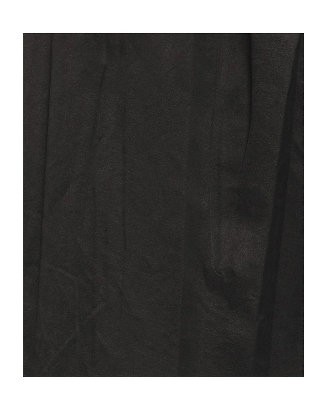MM6 by Maison Margiela Black Oversized Straightleg Trousers