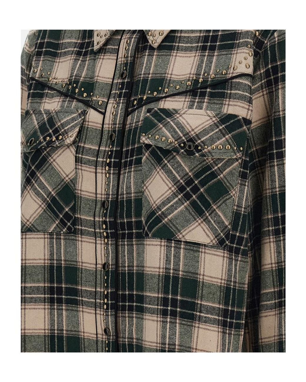 P.A.R.O.S.H. Green Long-Sleeved Shirt