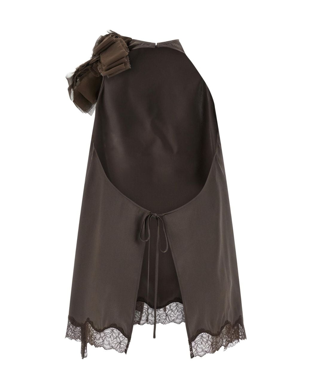 Magda Butrym Brown Sleeveless Tops