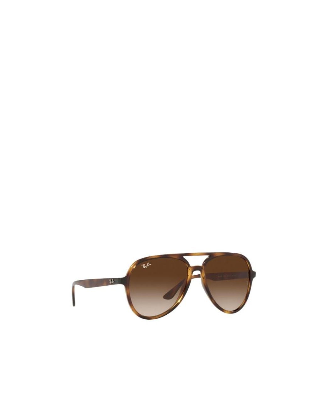Ray-Ban Brown Pilot Frame Sunglasses for men