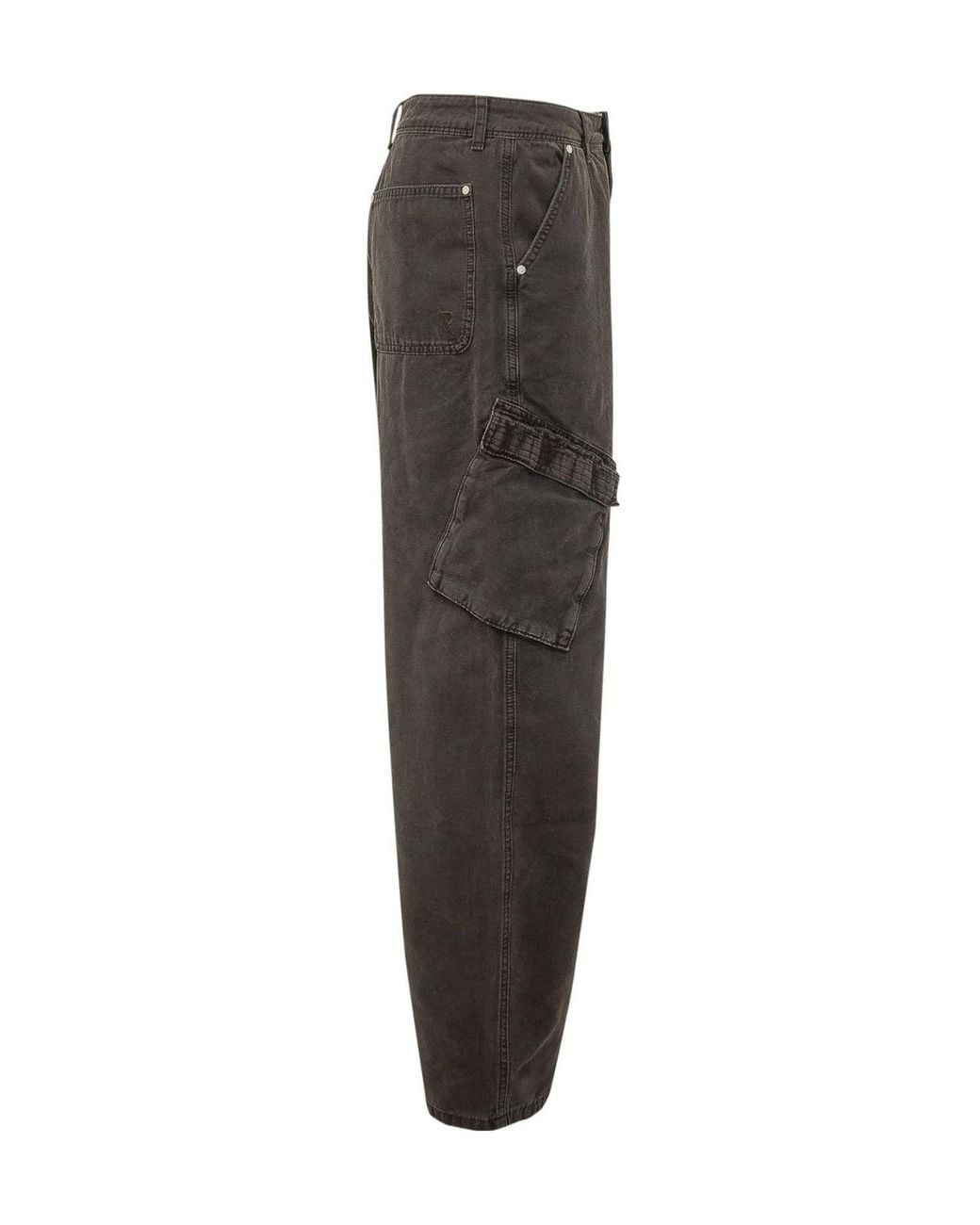Represent Gray Relaxed Cargo Pants for men