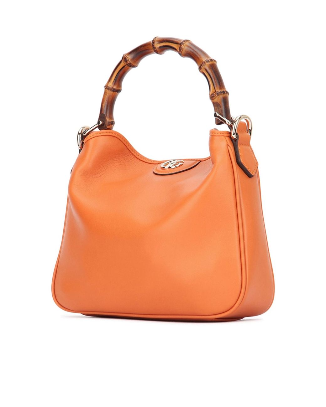 Gucci Orange Top-Handle Handbag