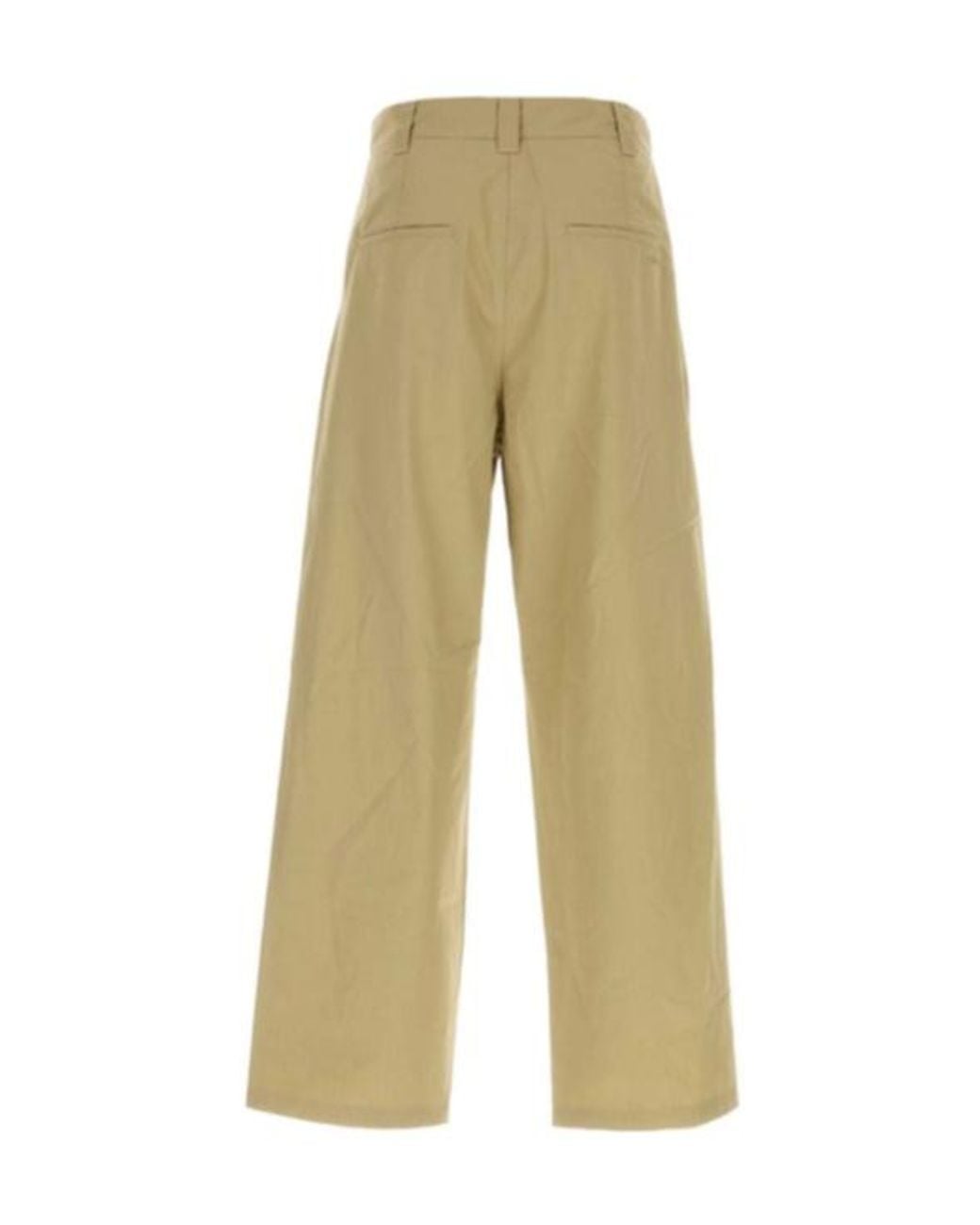 A.P.C. Natural Ricky Pleated Pants for men