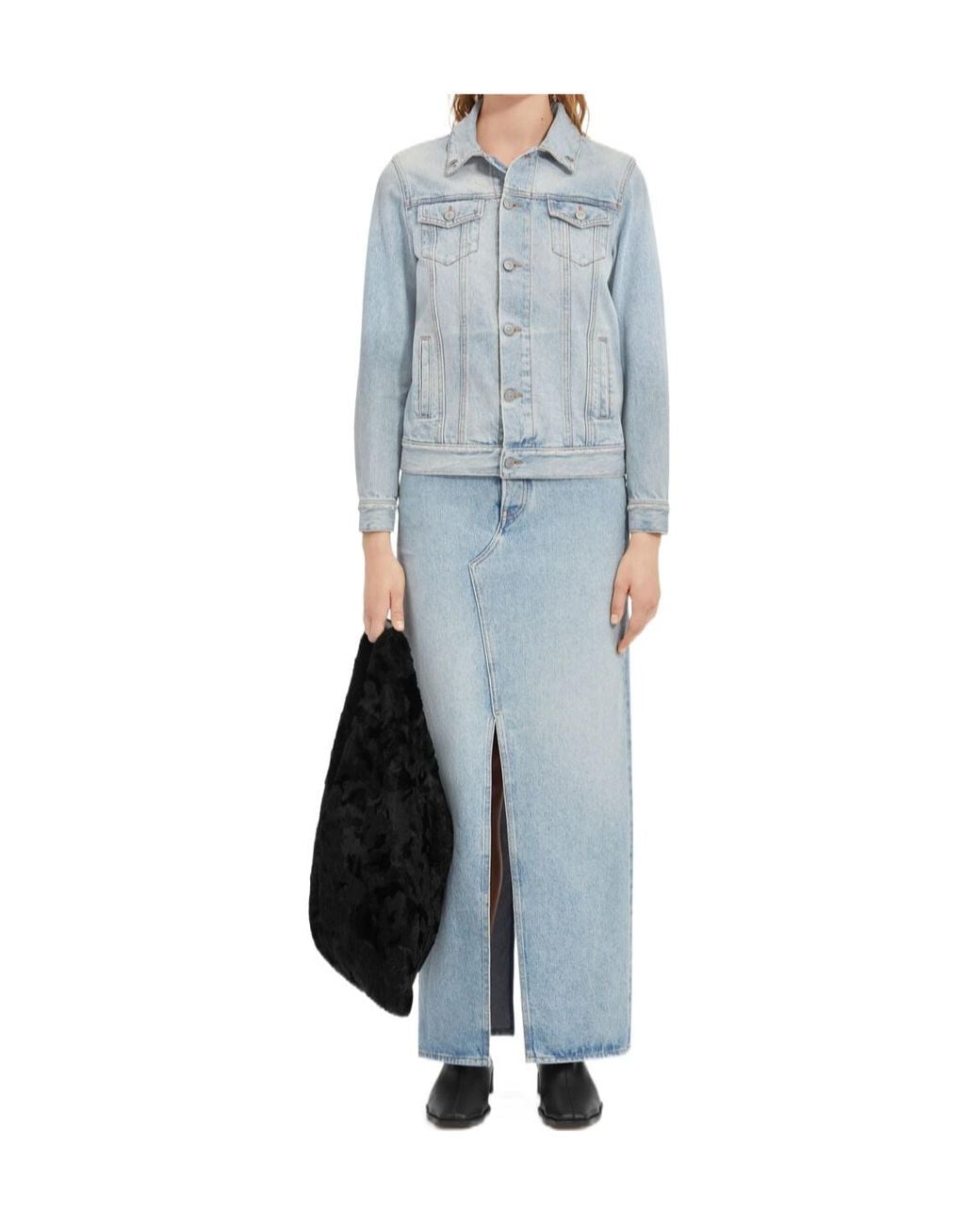 MM6 by Maison Margiela Blue Denim Jacket