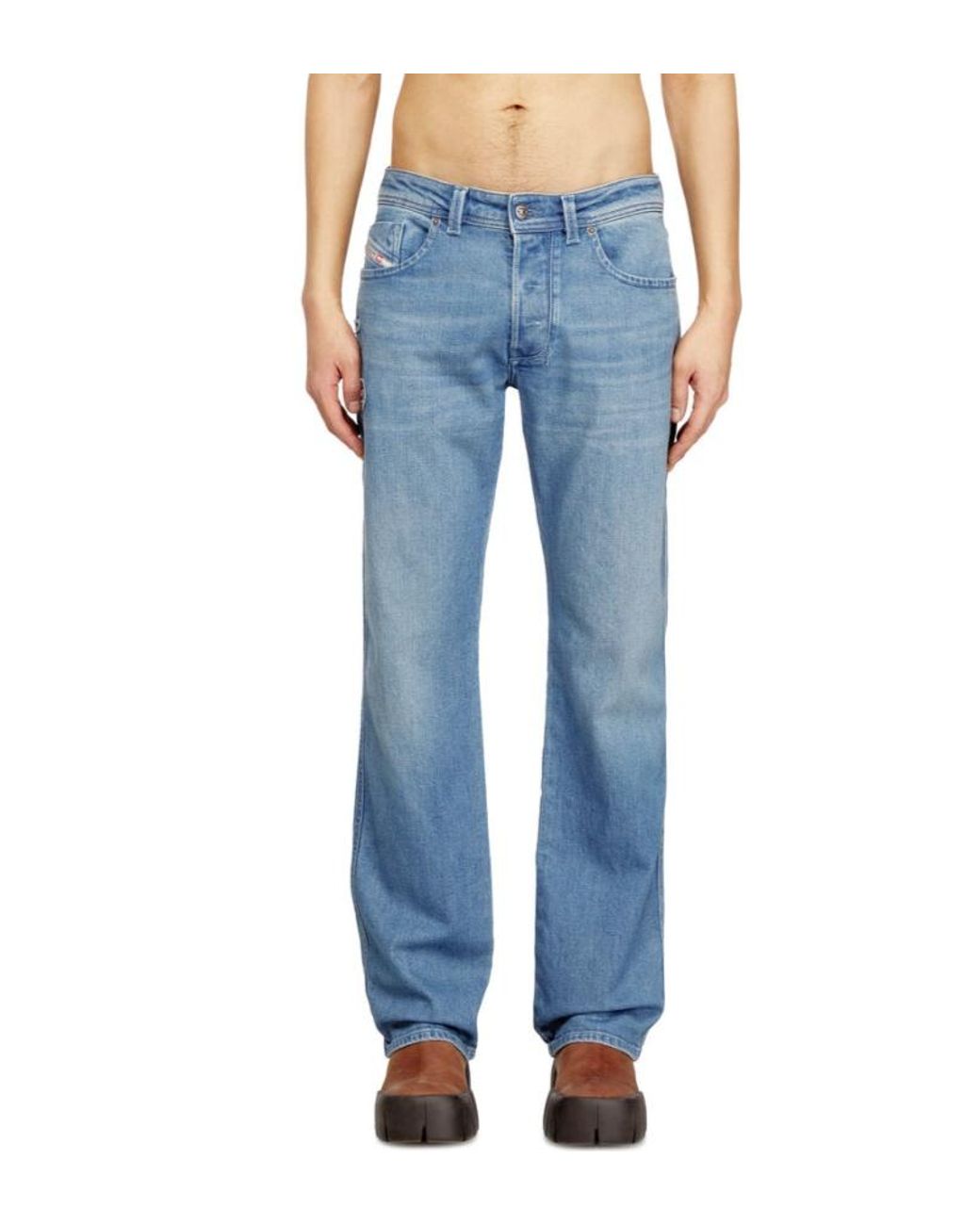 DIESEL Blue 1985 Larkee Straight Leg Jeans for men