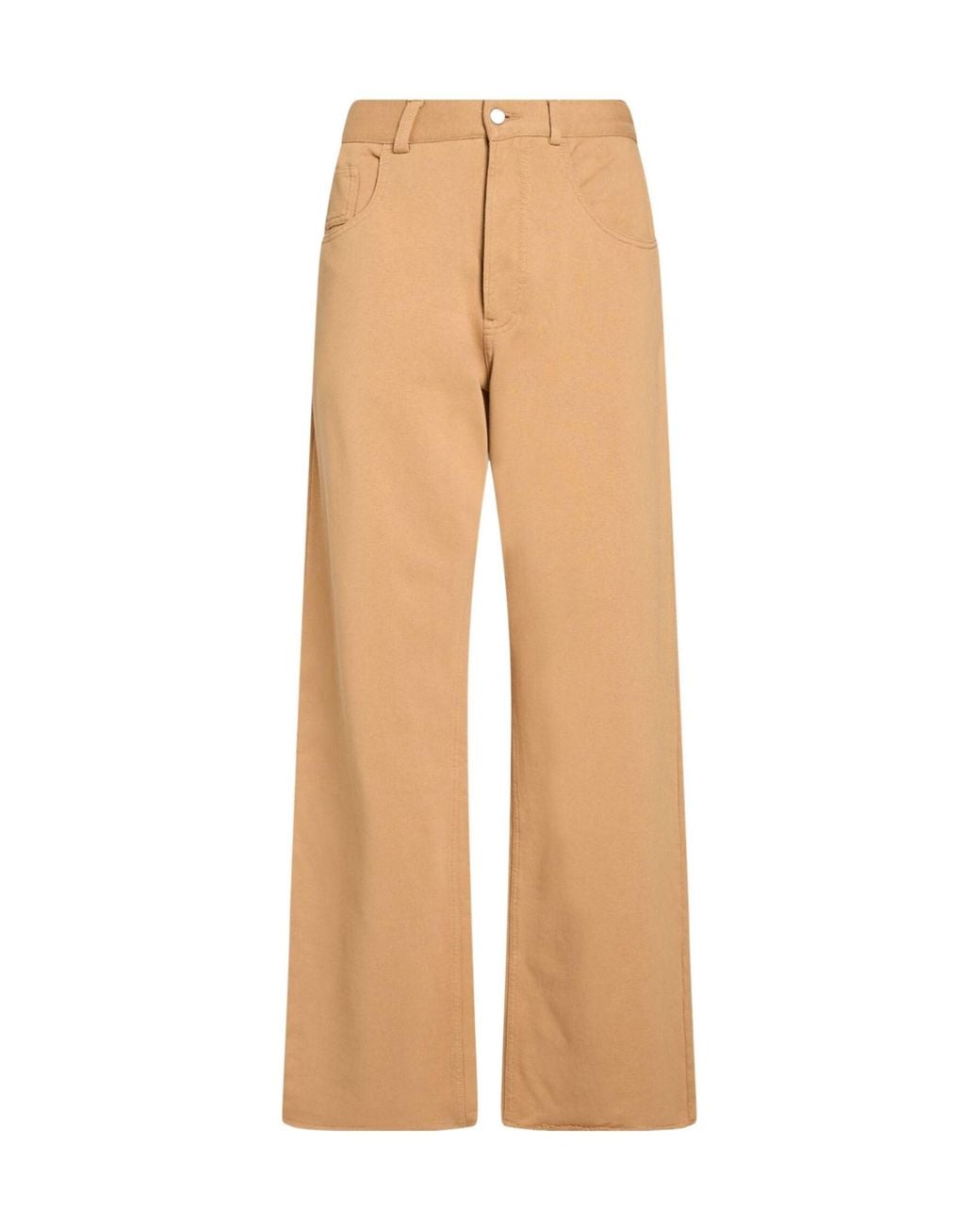 MM6 by Maison Margiela Natural Casual Trousers