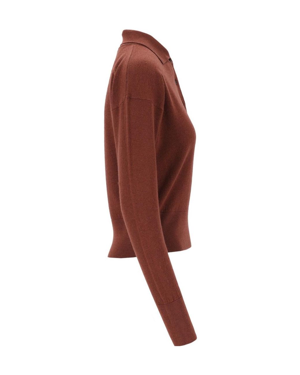 Barena Red Perla Piuma Polo Knitwear