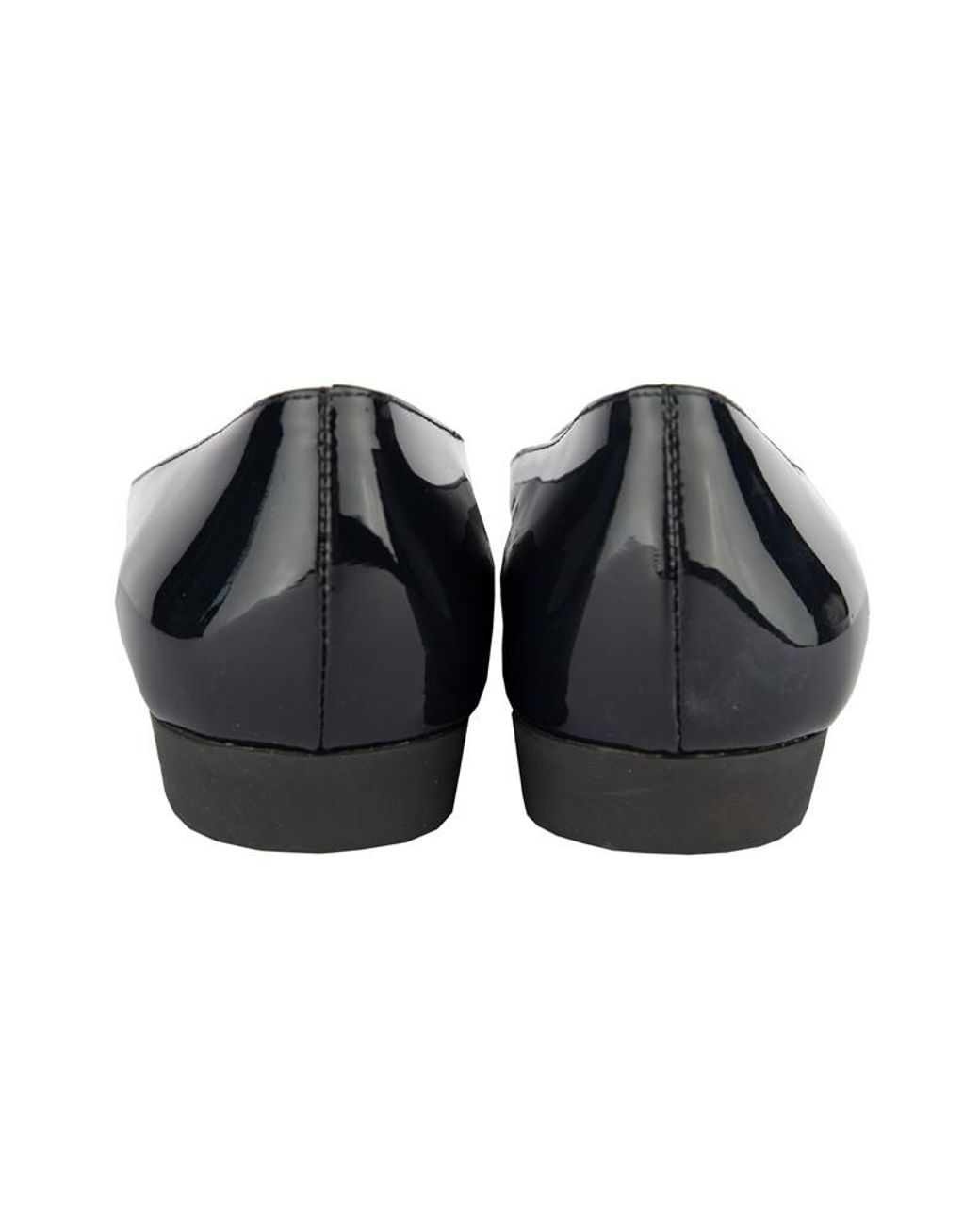 Emporio Armani Black Logo Flats