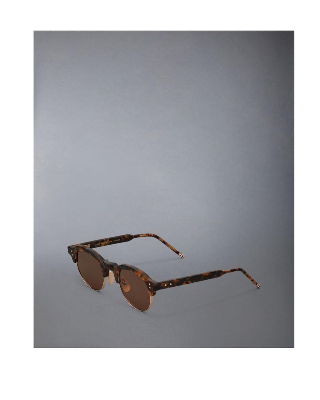 Thom Browne Multicolor Round-Frame Sunglasses for men