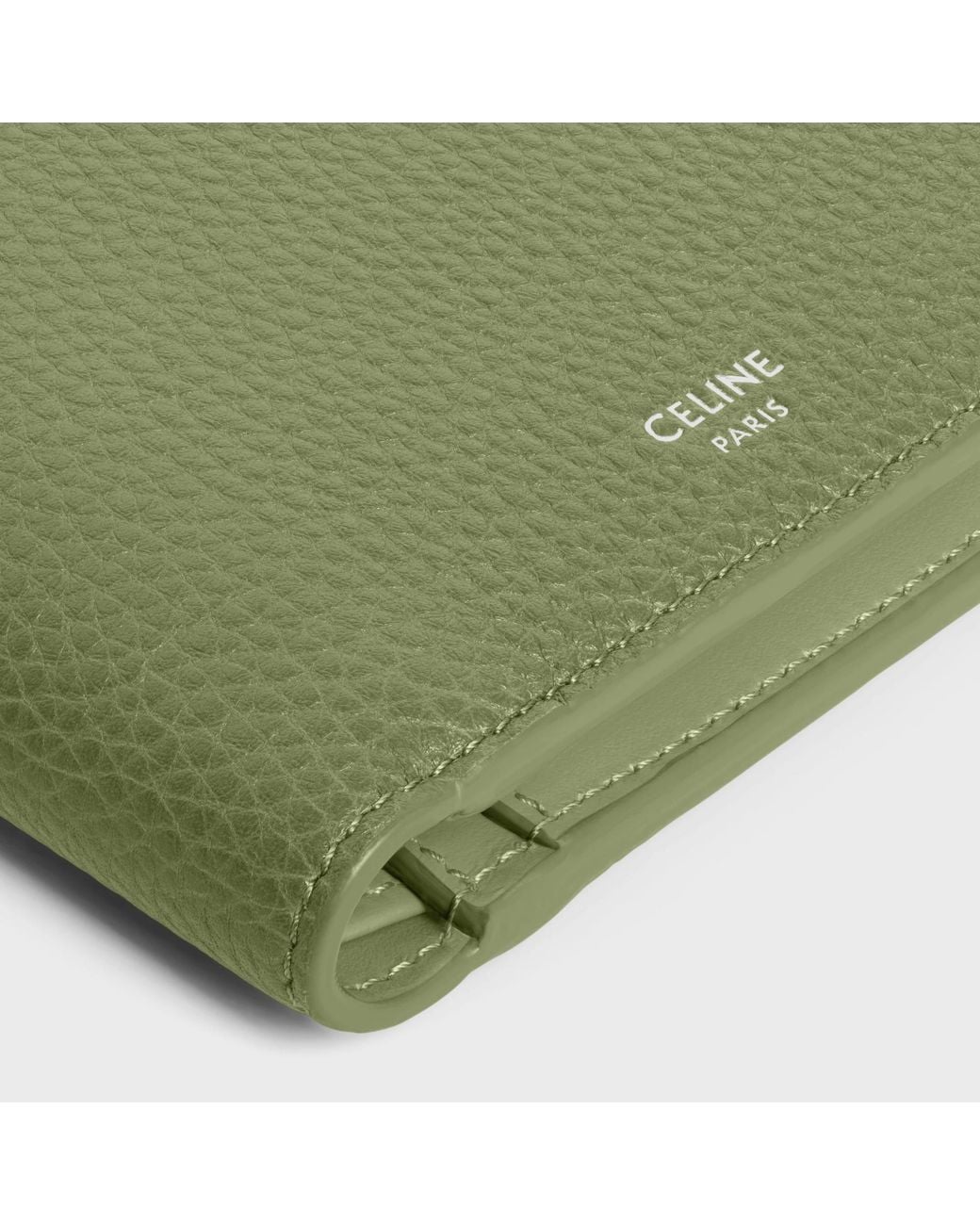 Céline Green Bi-Fold Wallet for men