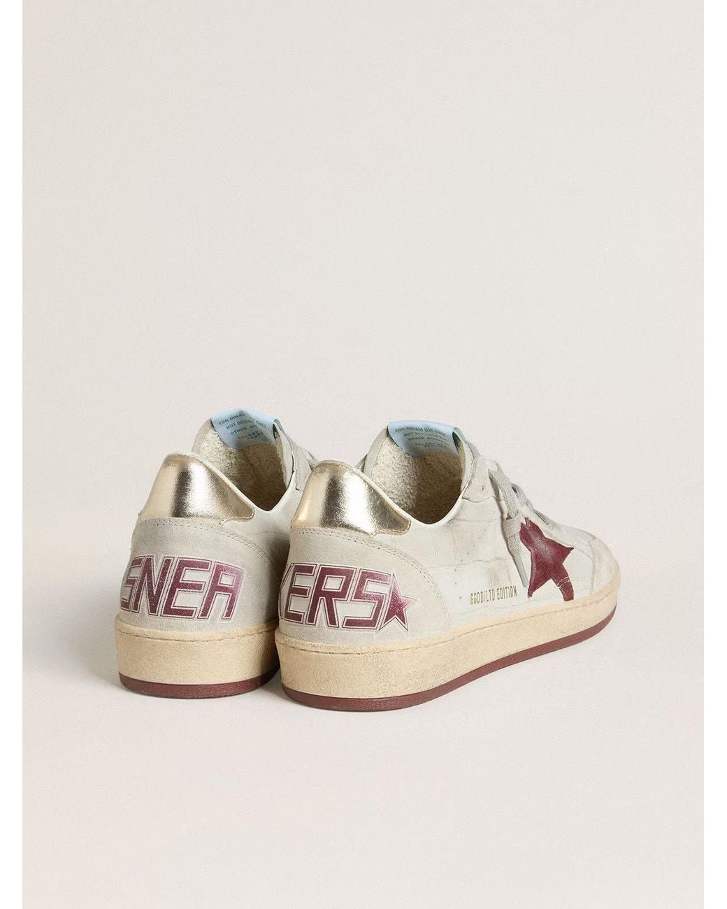 Golden Goose Deluxe Brand Pink Ball Star for men