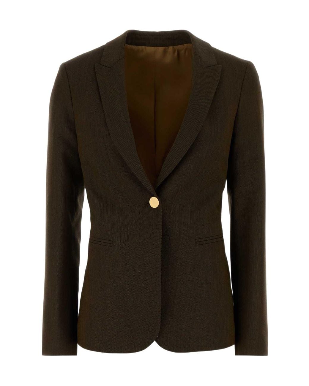 Alberta Ferretti Black Long-Sleeve Blazer