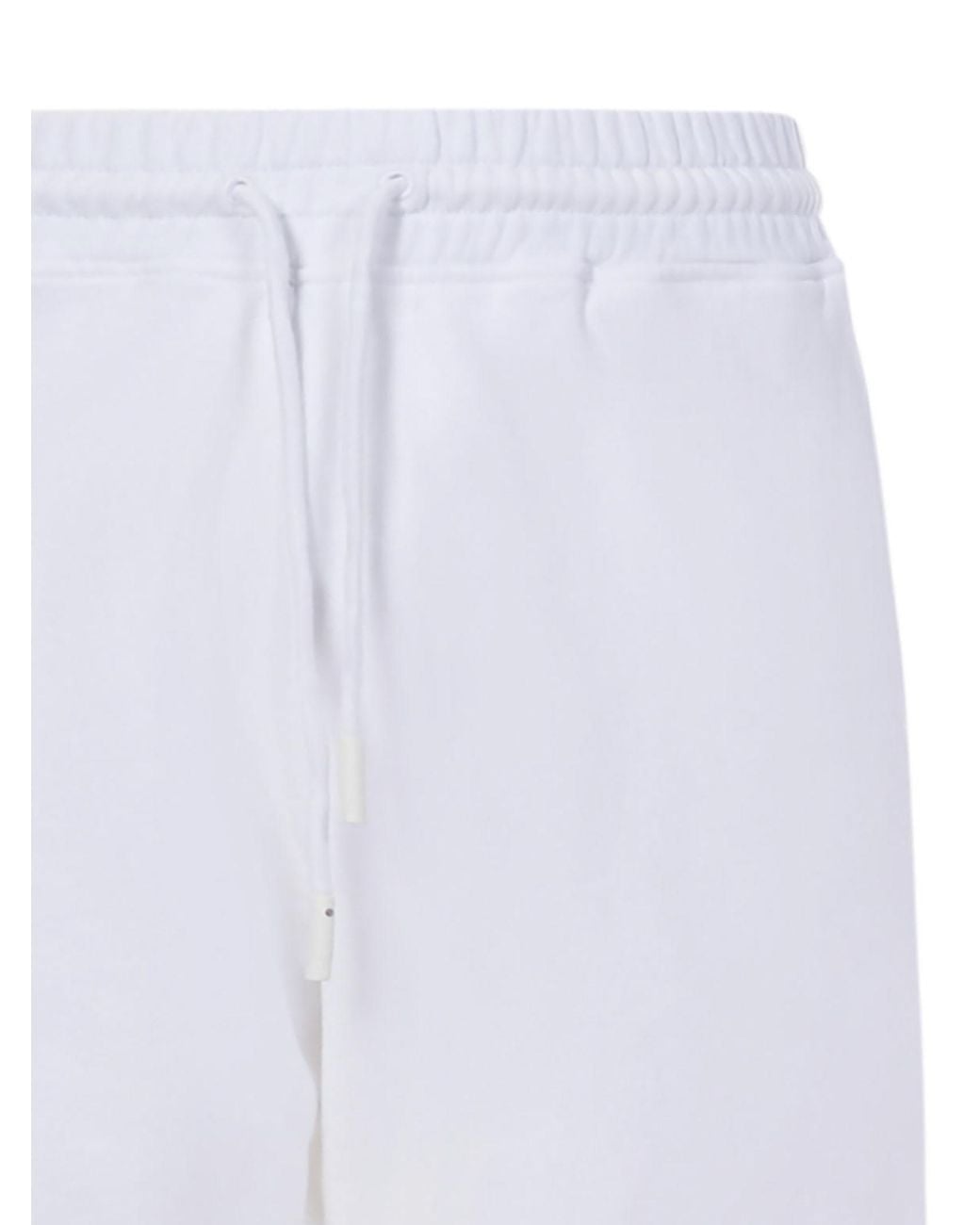 Marcelo Burlon White County Of Milan Tempera Cross Basket Shorts for men