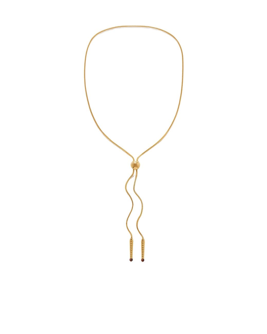 Jacques Marie Mage Metallic Tiger's Eye Stone Necklace