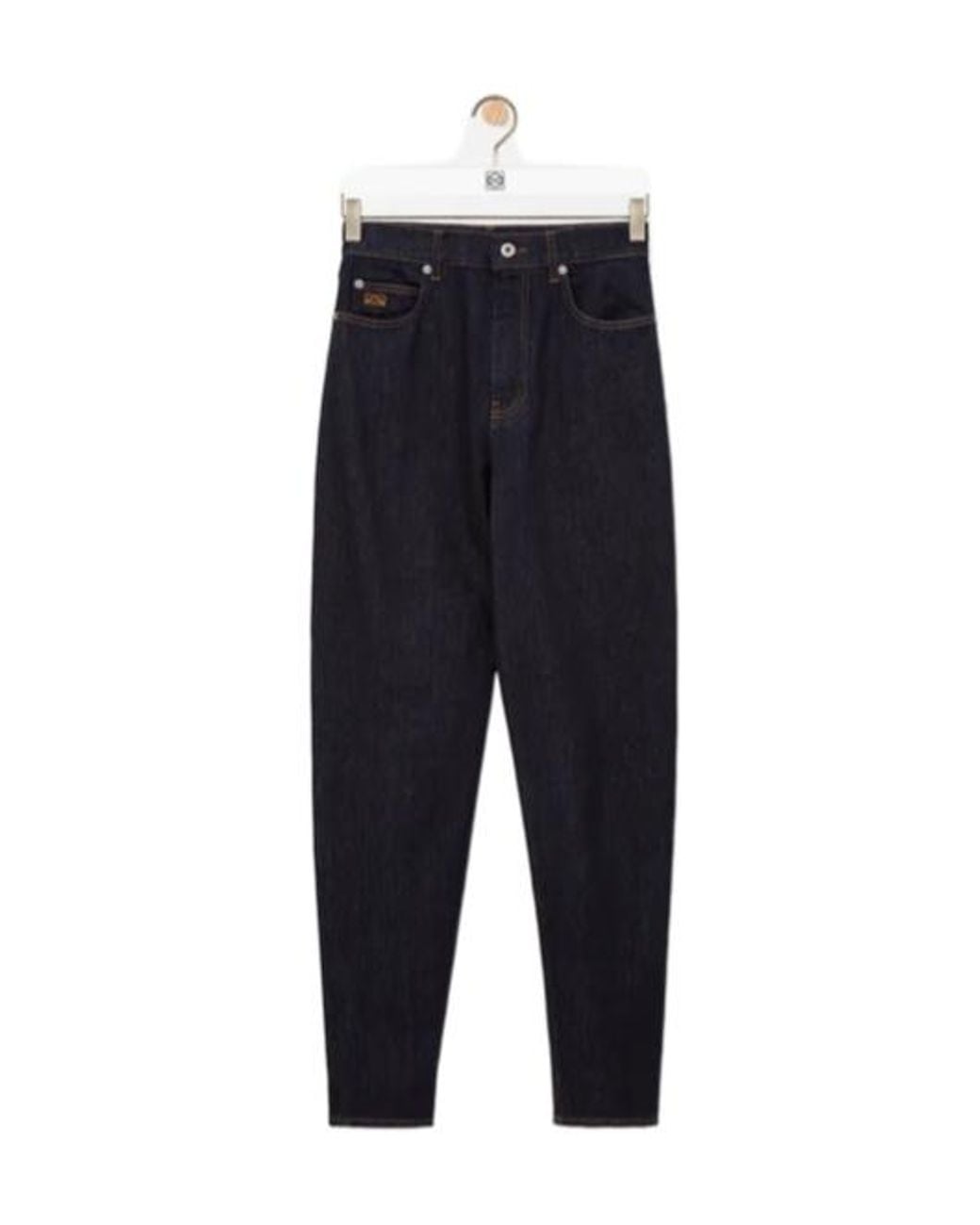 Loewe Blue Anagram-Embroidered Slim-Fit Jeans