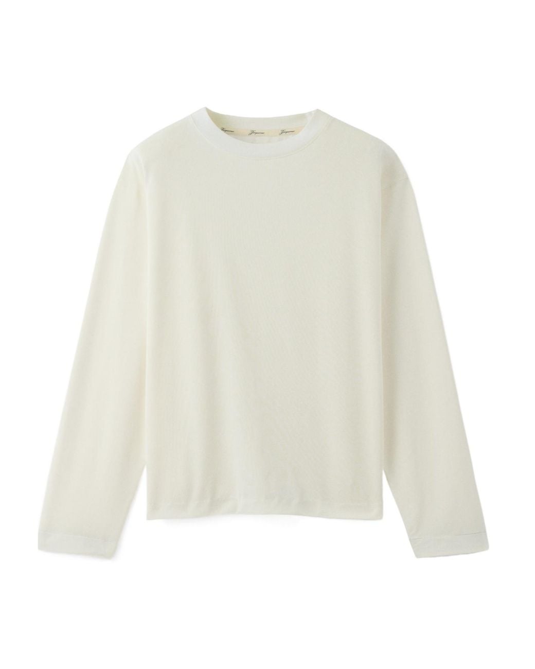 Jacquemus White Rond Carré T-Shirt for men