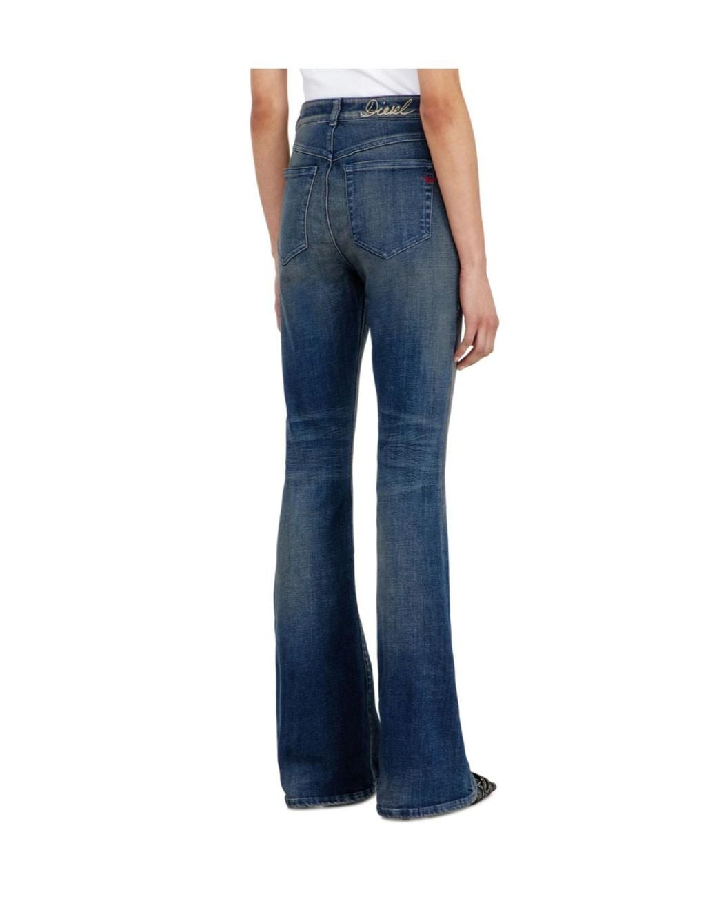 DIESEL Blue 1973 D Partt Flared Jeans