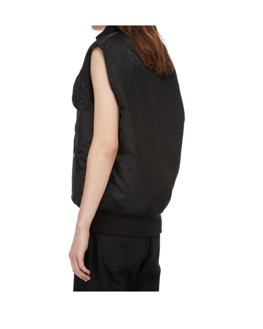 Rick Owens Black Temple Sl Tankers Bomber Jacket for men