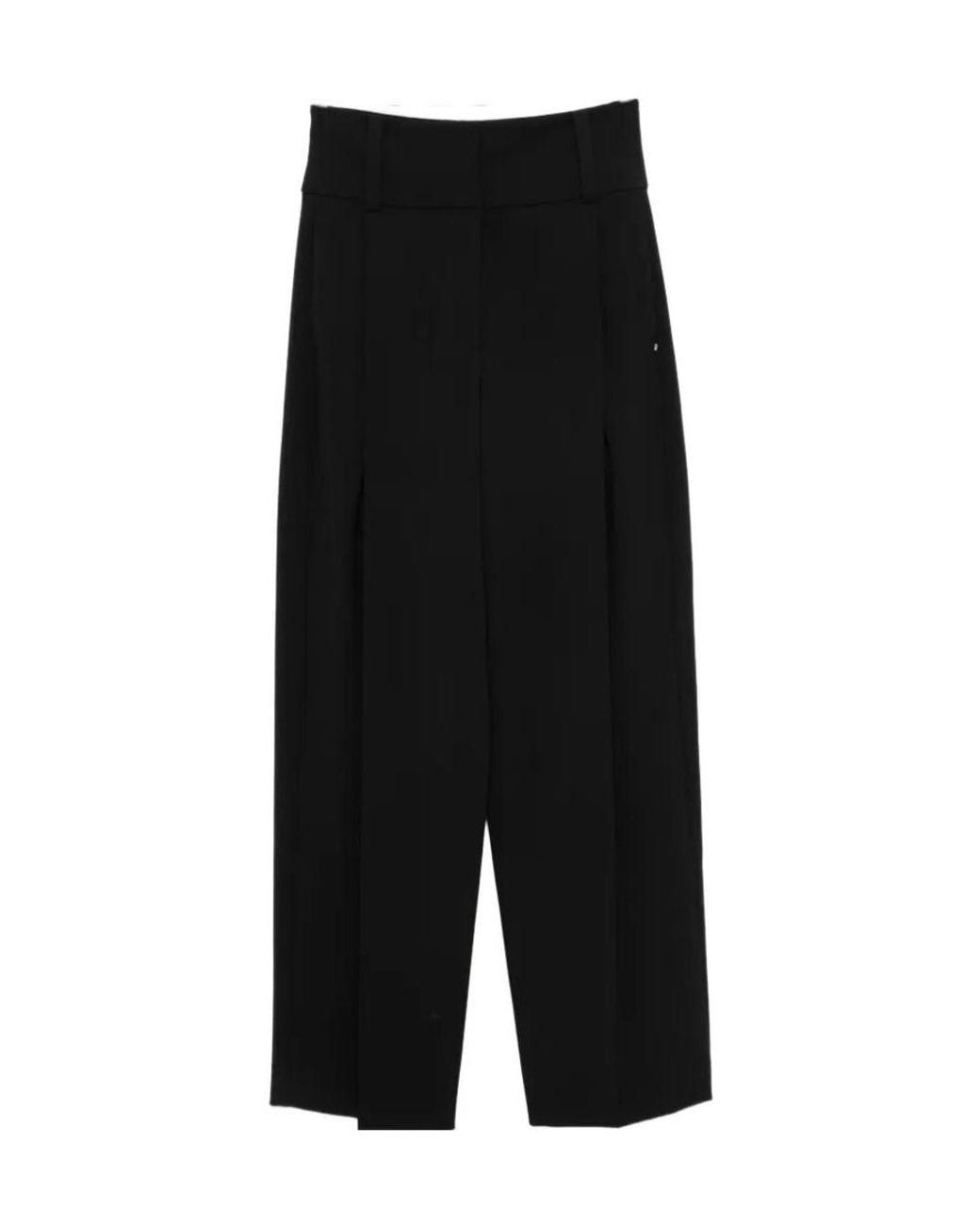 Sportmax Black Spxgirino Straight Leg Pants
