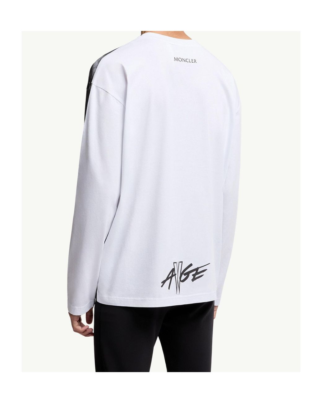 Moncler Gray X Aap Rock T-Shirt for men
