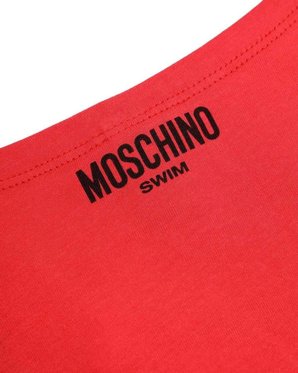 Moschino Red Short-Sleeved T-Shirt