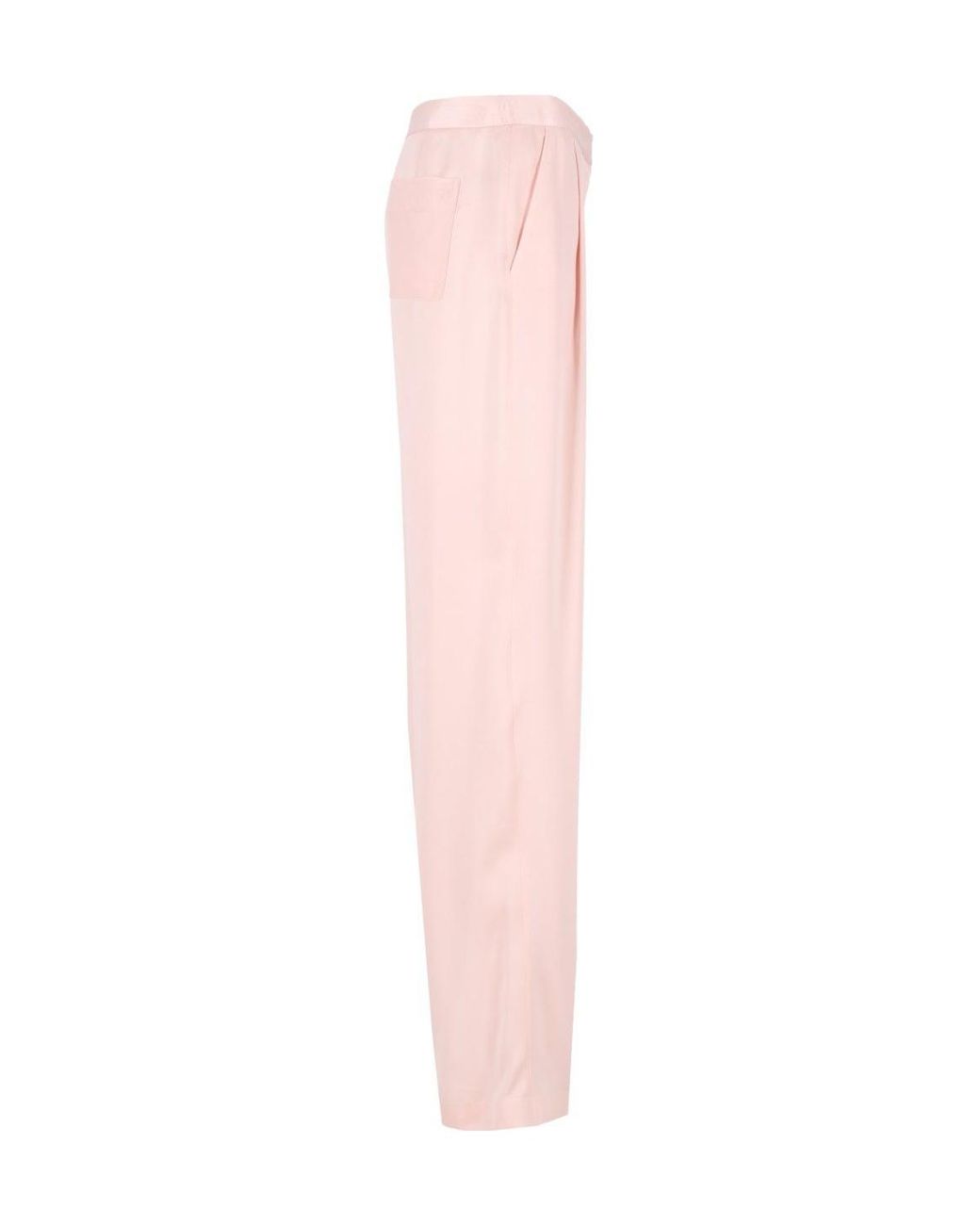 Tom Ford Pink Double Pleat Satin Pants