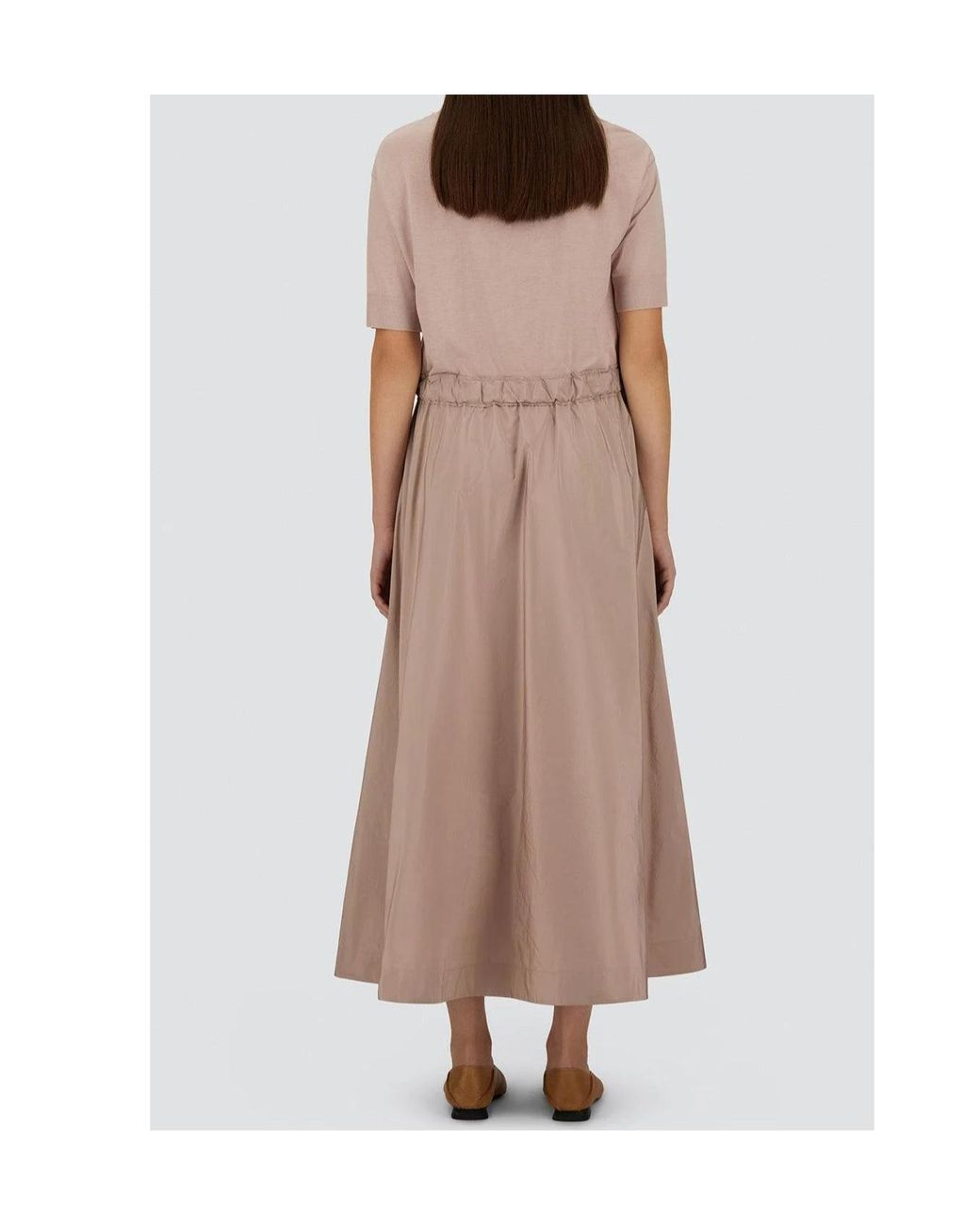 Herno Pink Short Sleeve Dress