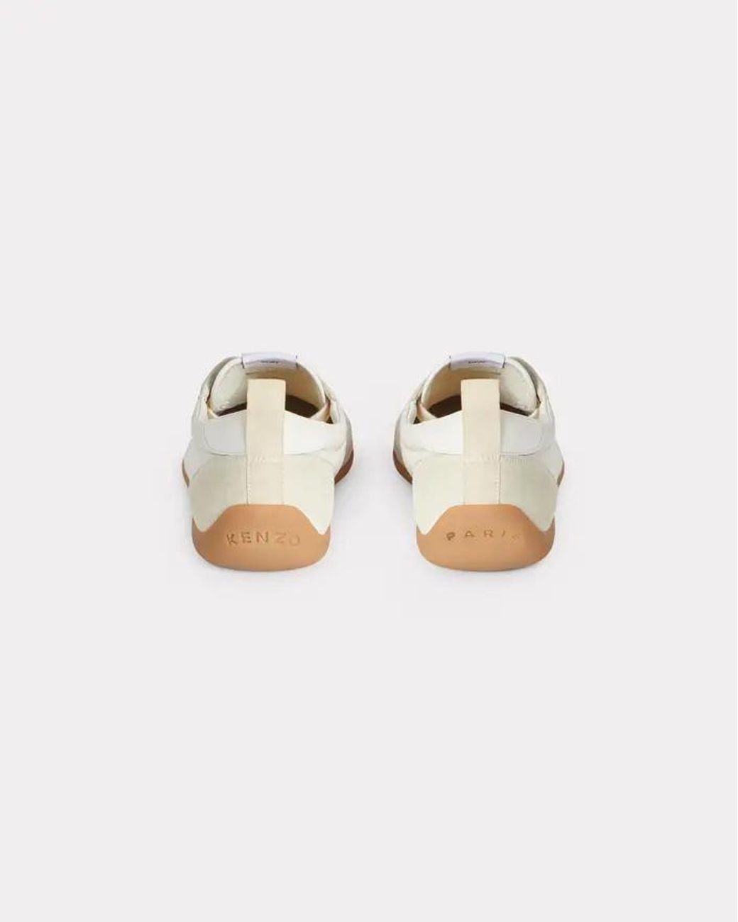 KENZO White Striker Low Top Sneakers for men