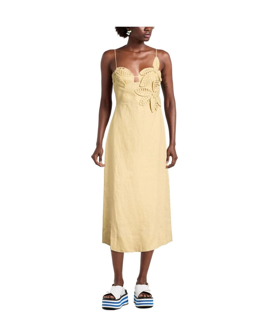 Farm Rio Metallic Midi Dresses