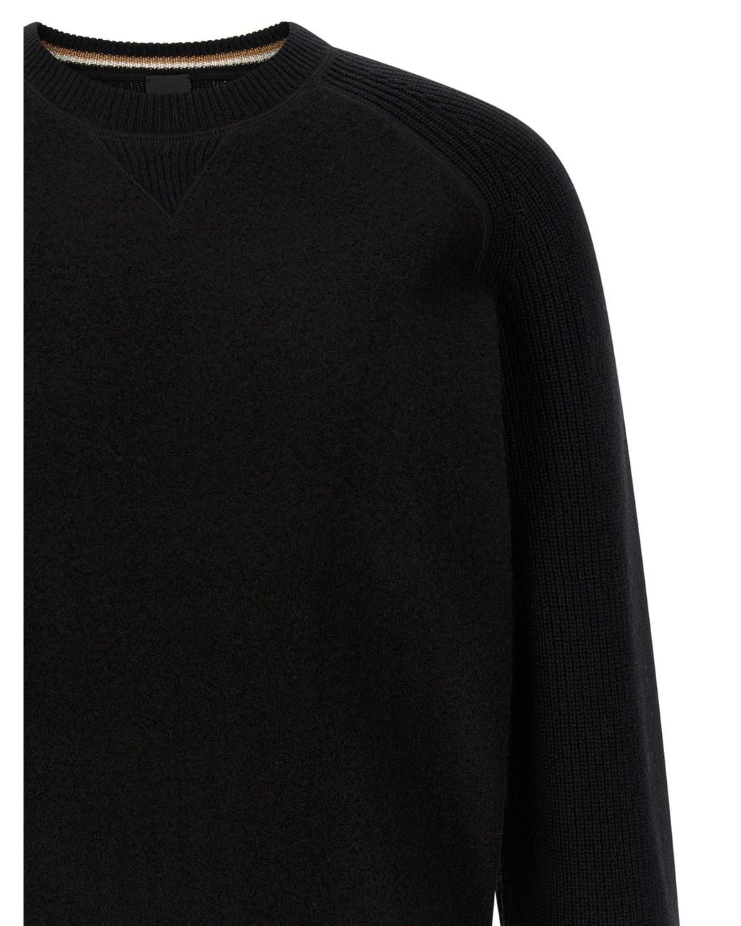 Boss Black H Hero Raglan Knitted Sweater for men