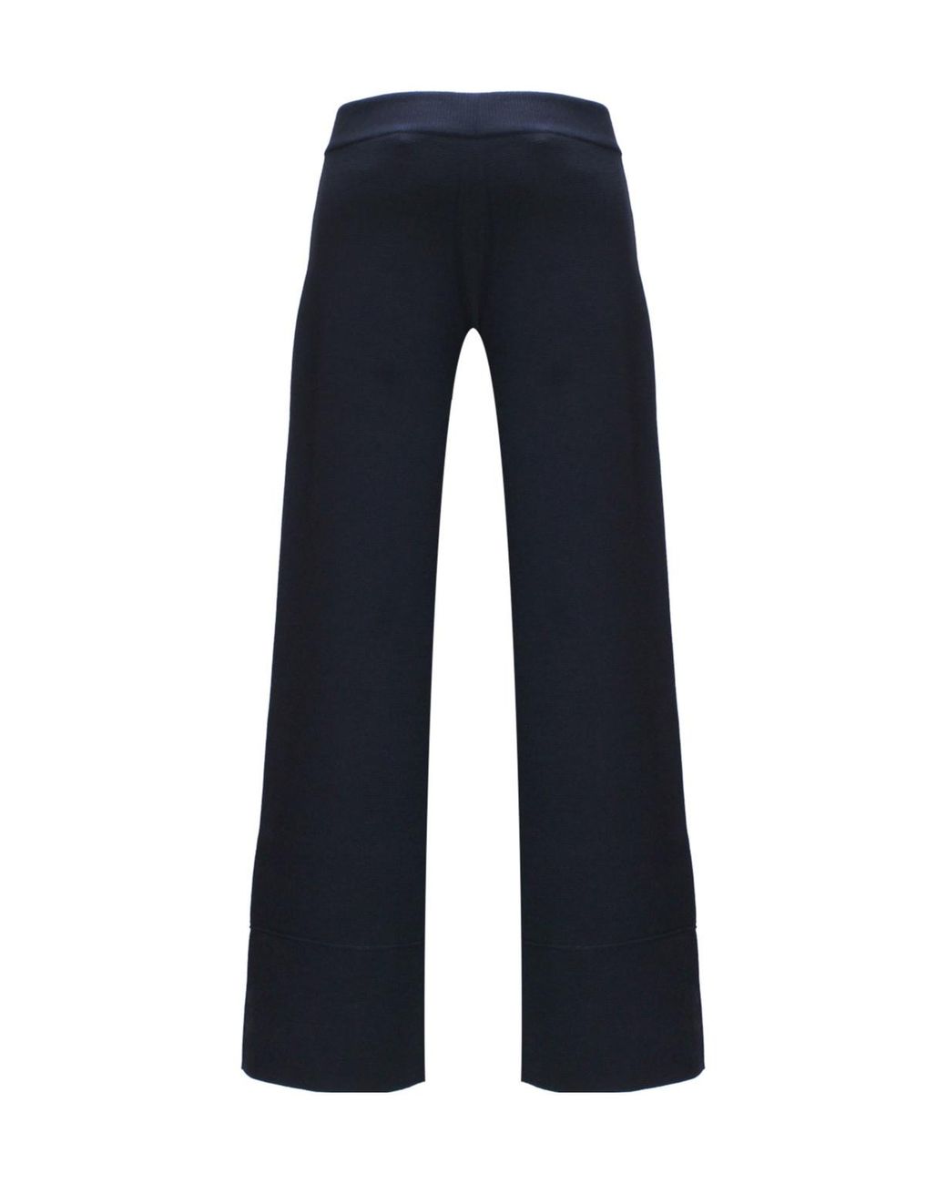 Gucci Blue Logo Embroidered Trousers