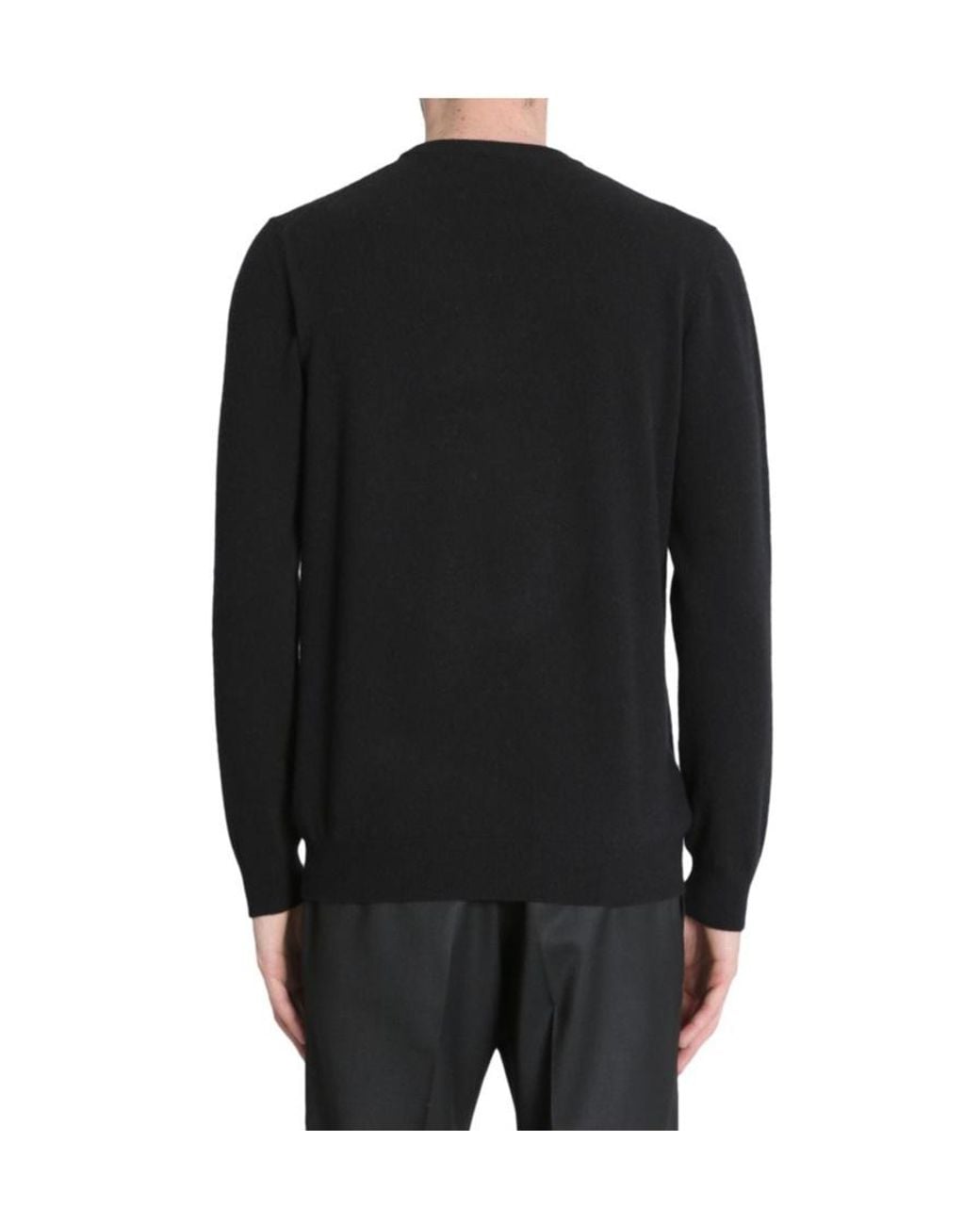 Versace Black Crew Neck Sweatshirt for men