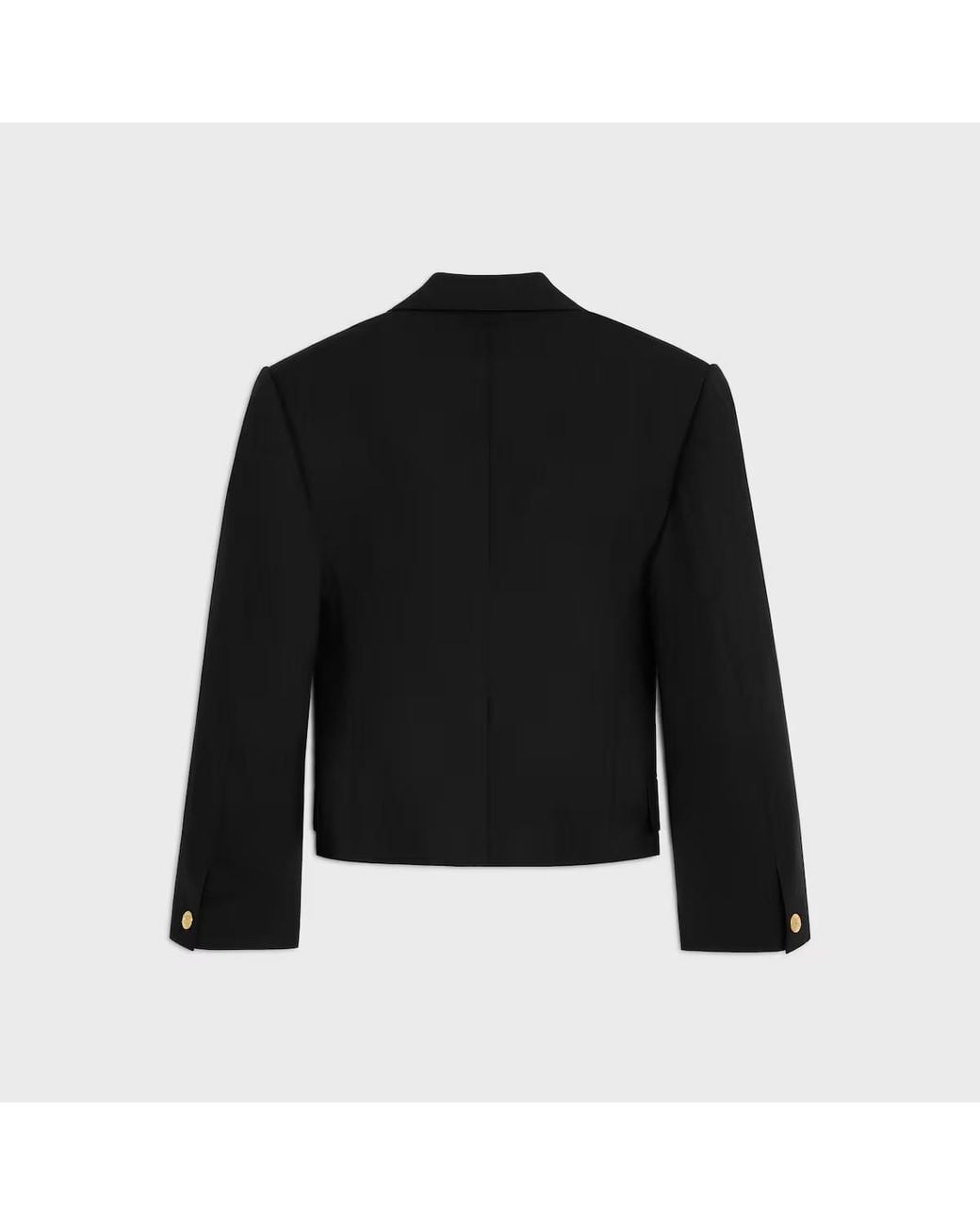 Céline Black Colonne Blazer