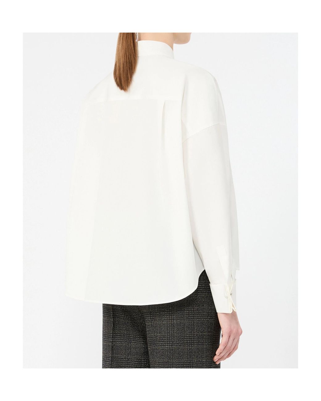 Weekend by Maxmara White Ovatta Boxy Shirt