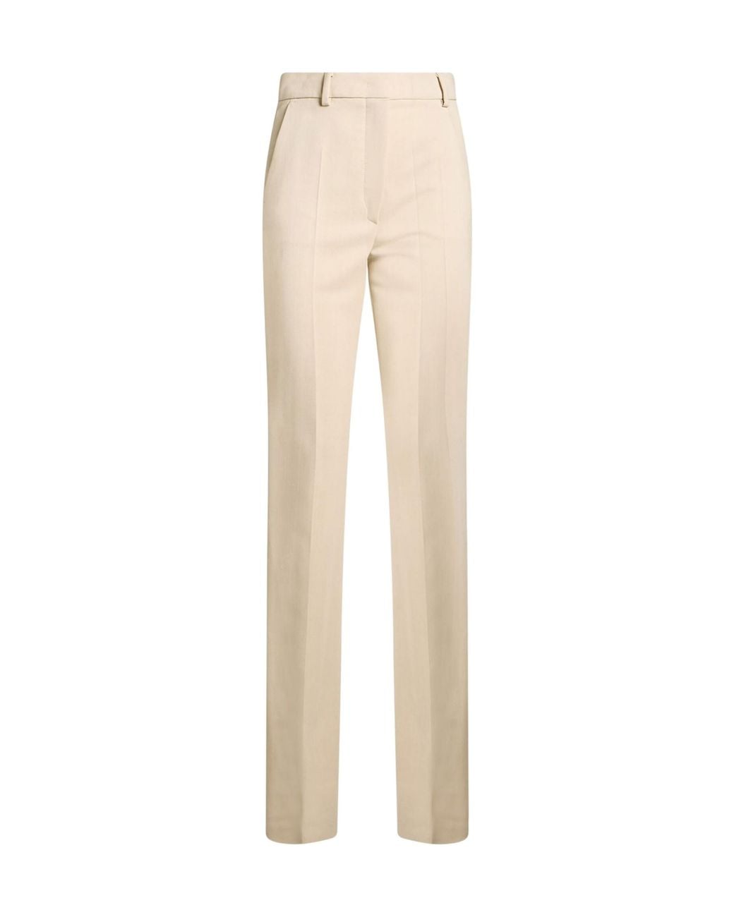 Sportmax Natural Casual Trousers