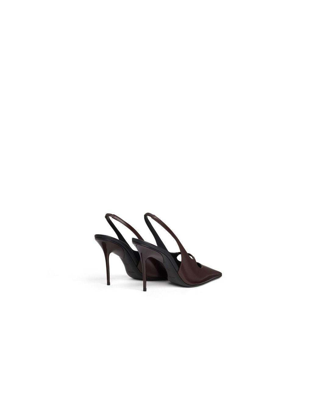 Alaïa Brown Alaïa Drop Slingbacks