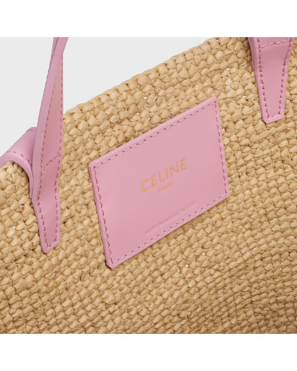 Celine Teen Supple Classic Panier in Pink | Lyst