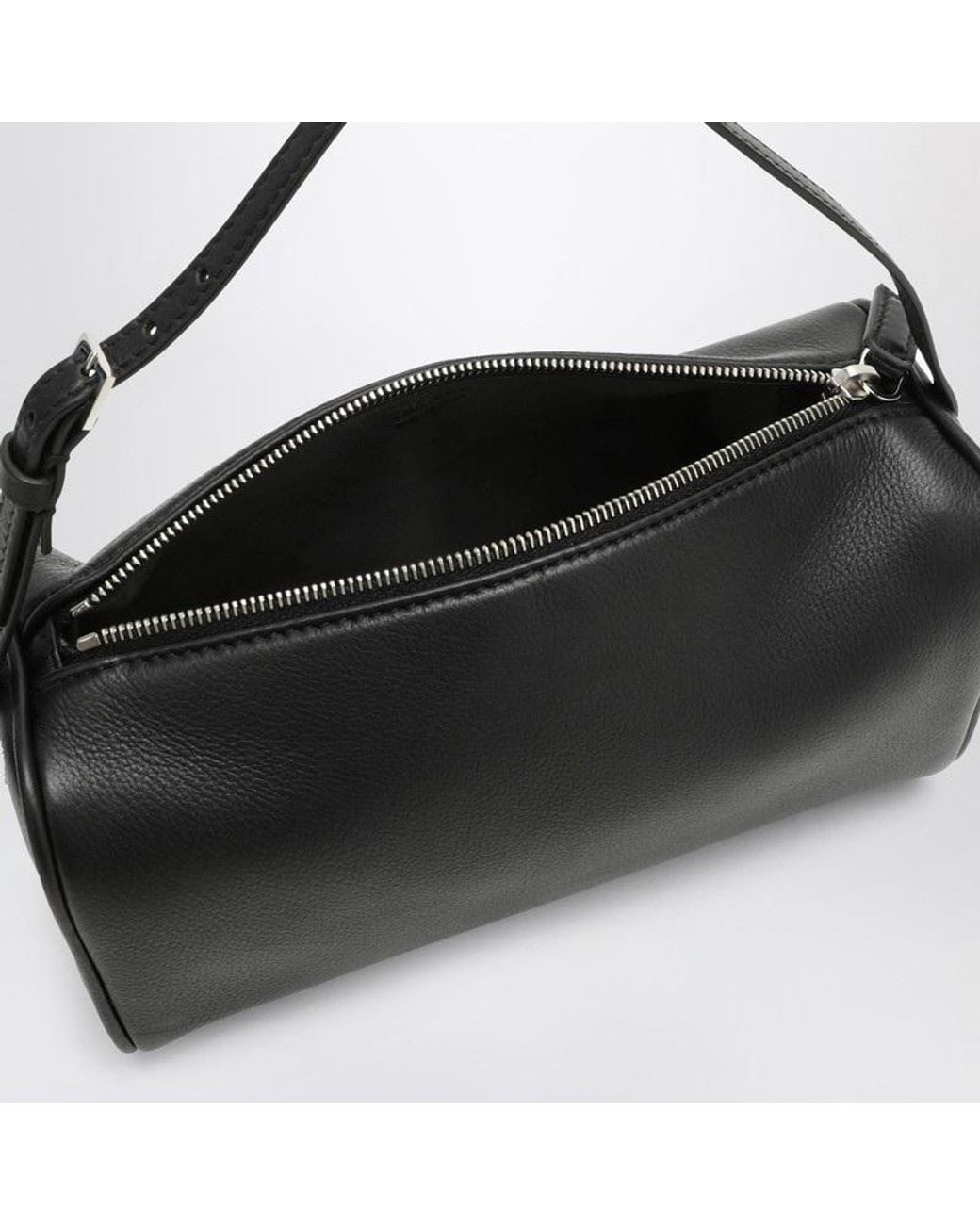 The Row Black 90's Top Handle Bag