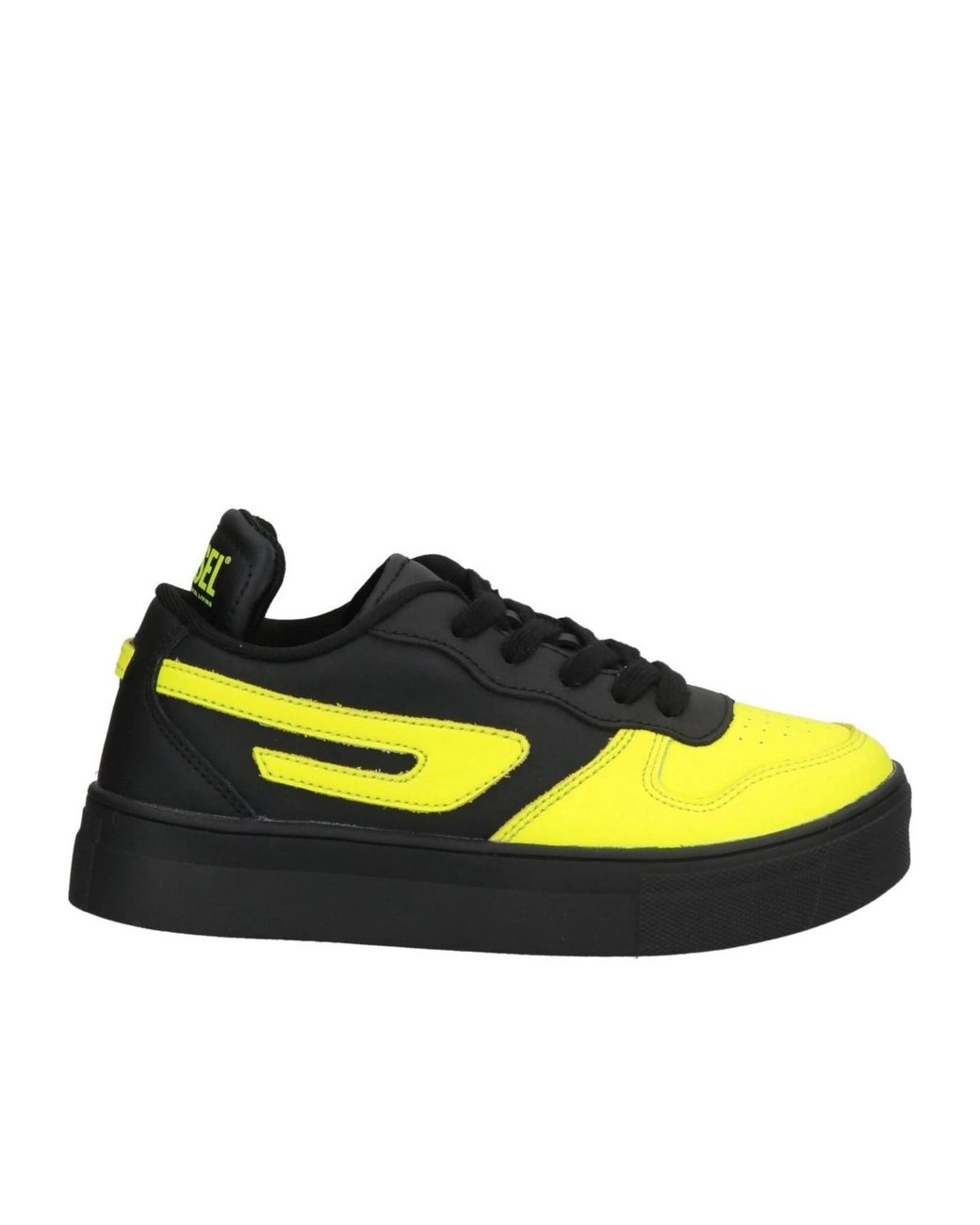 DIESEL Yellow Low-Top Casual Shoes for men