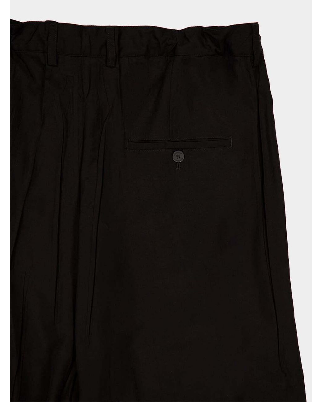Balenciaga Black Fluid Tailored Trousers
