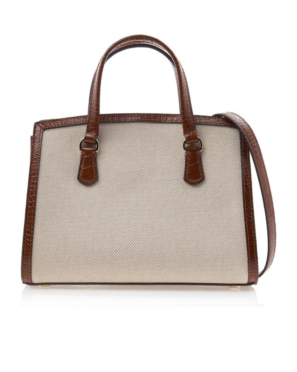 Michael Kors Natural Double-Handle Cross-Body Bag