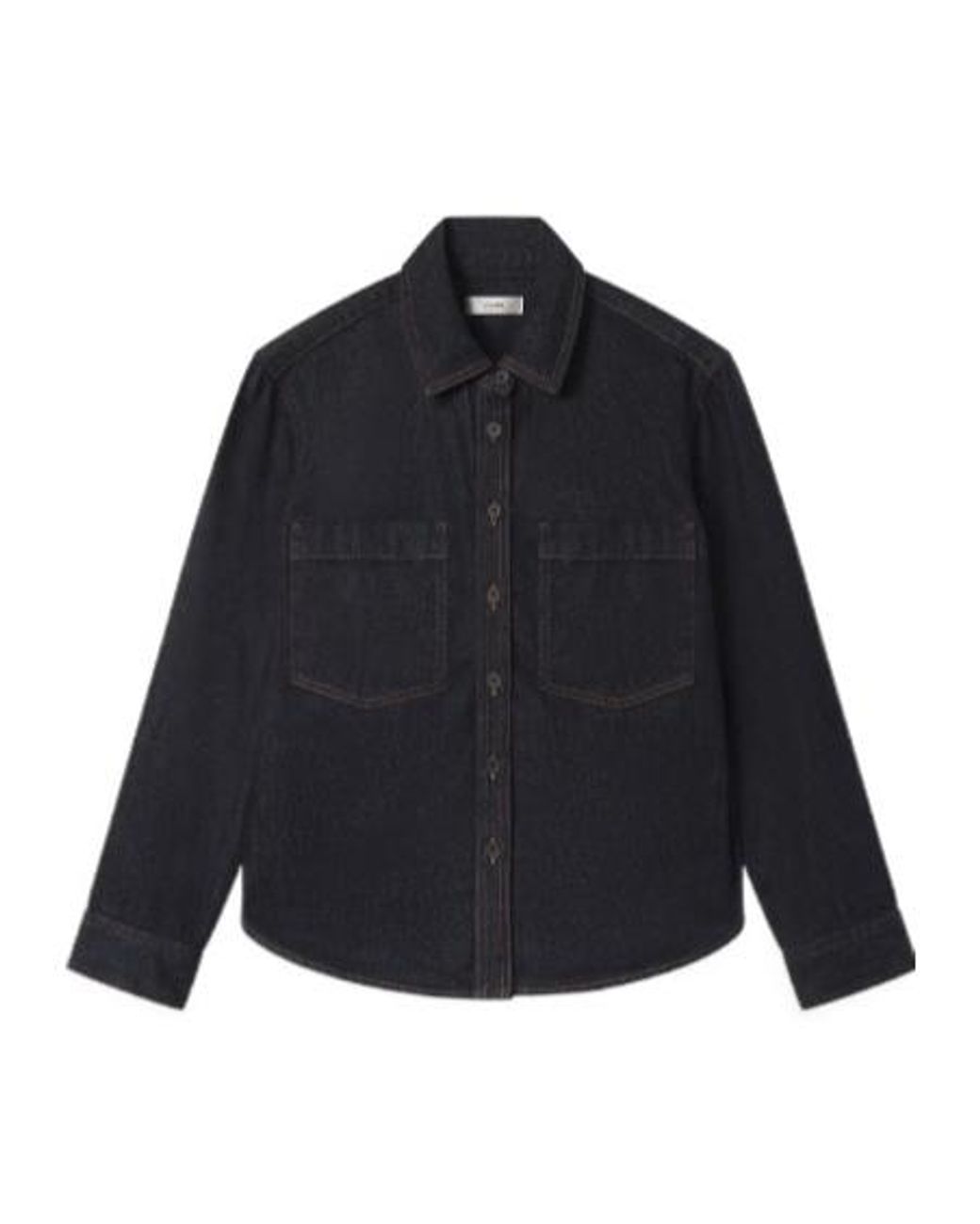 FRAME Blue Long Sleeved Classic Denim Shirt