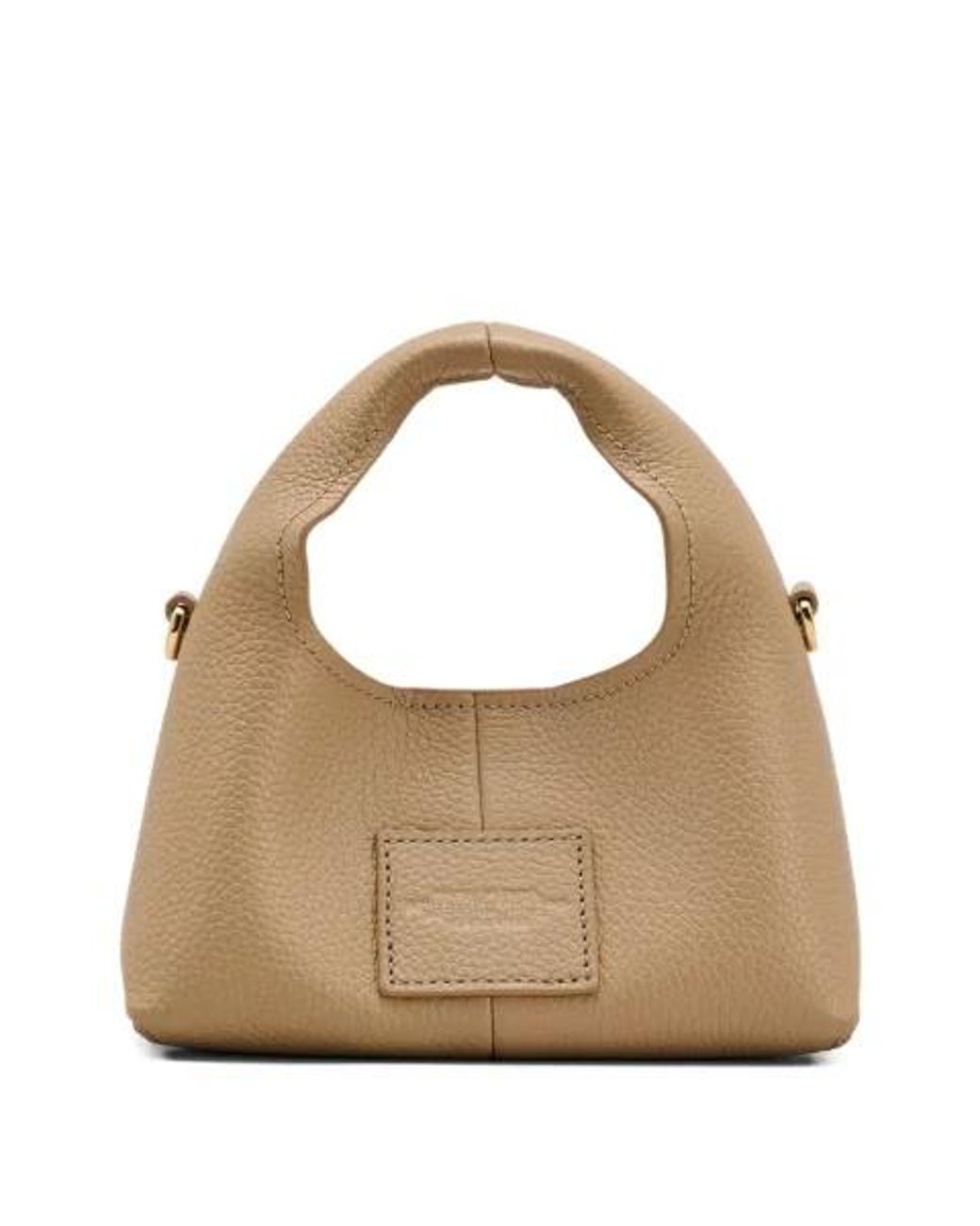 Marc Jacobs Metallic The Micro Crossbody Sack Bag