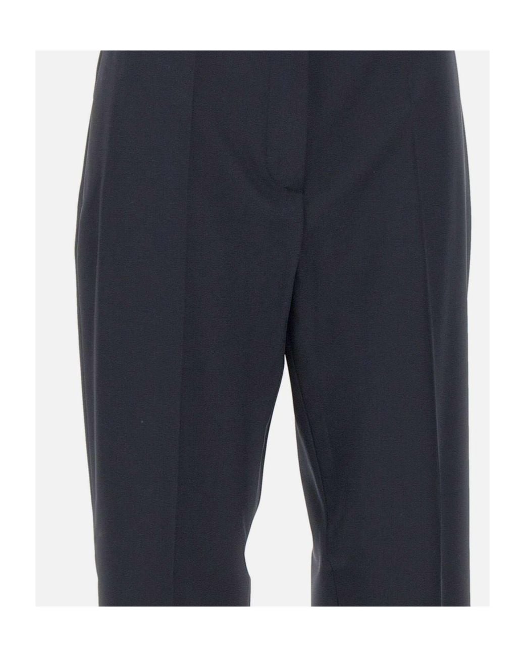 Fabiana Filippi Blue Montefalco Straight-Leg Pants