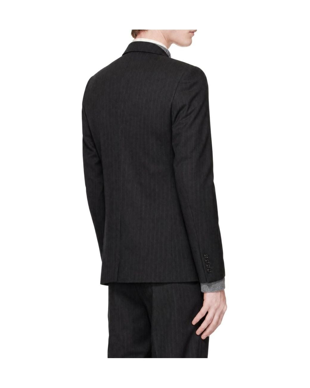 Comme des Garçons Black Long-Sleeve Jacket for men