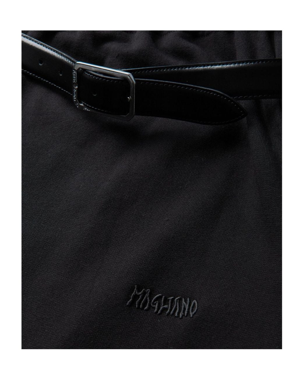 Magliano Black Provincia Belted Wide-Leg Pants for men