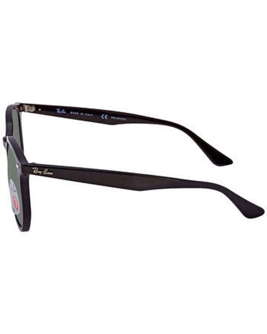Ray-Ban Black Rb4306 Hexagonal Frame Polarised Sunglasses for men
