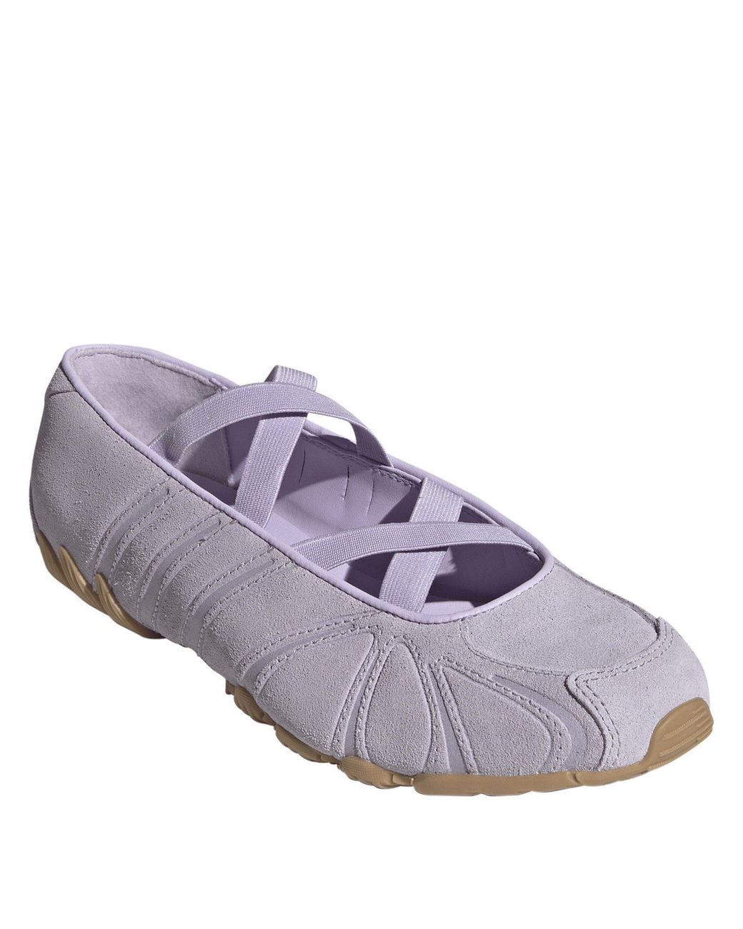 Adidas Originals Purple Maryjane Flat Shoe