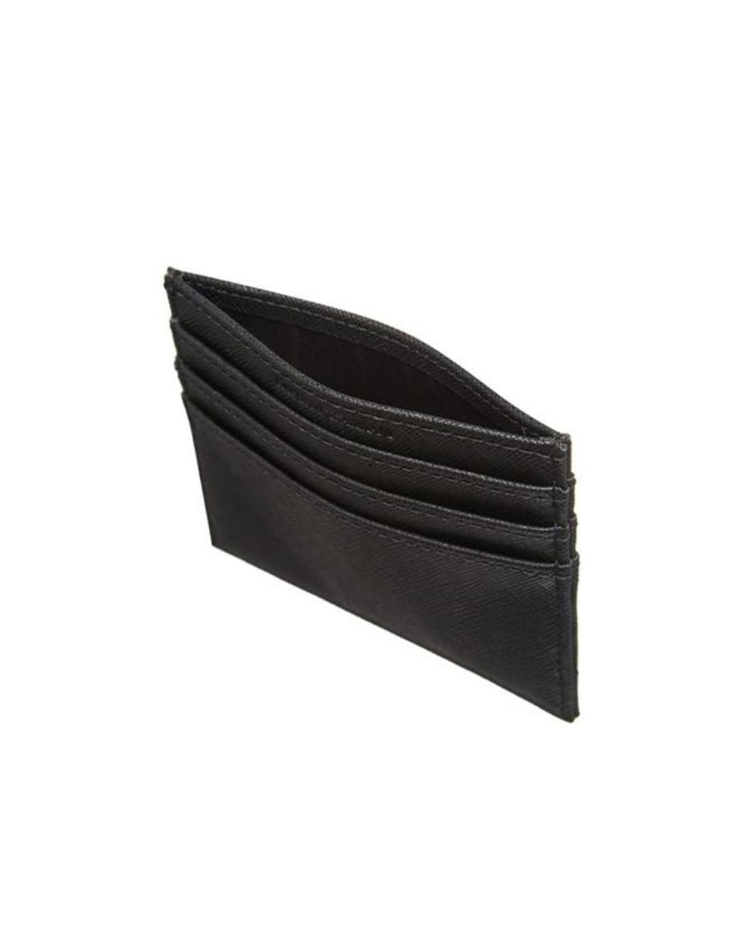 Emporio Armani Black Logo Card Holder for men